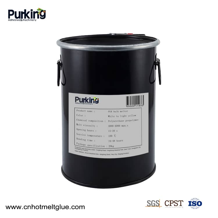 Tekstil komposit réaktif panas lebur témpél